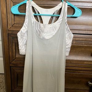 Lulu Lemon 2 in 1 tank